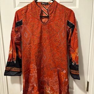 Pakistani indian designer shalwar kameez kurti formal suit